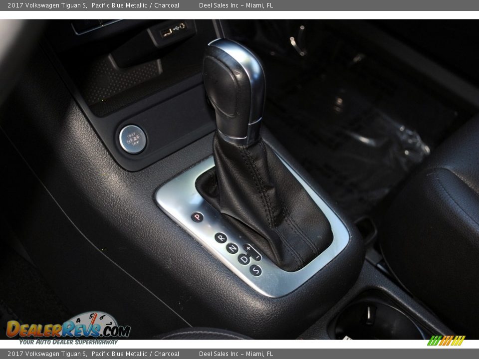 2017 Volkswagen Tiguan S Pacific Blue Metallic / Charcoal Photo #14
