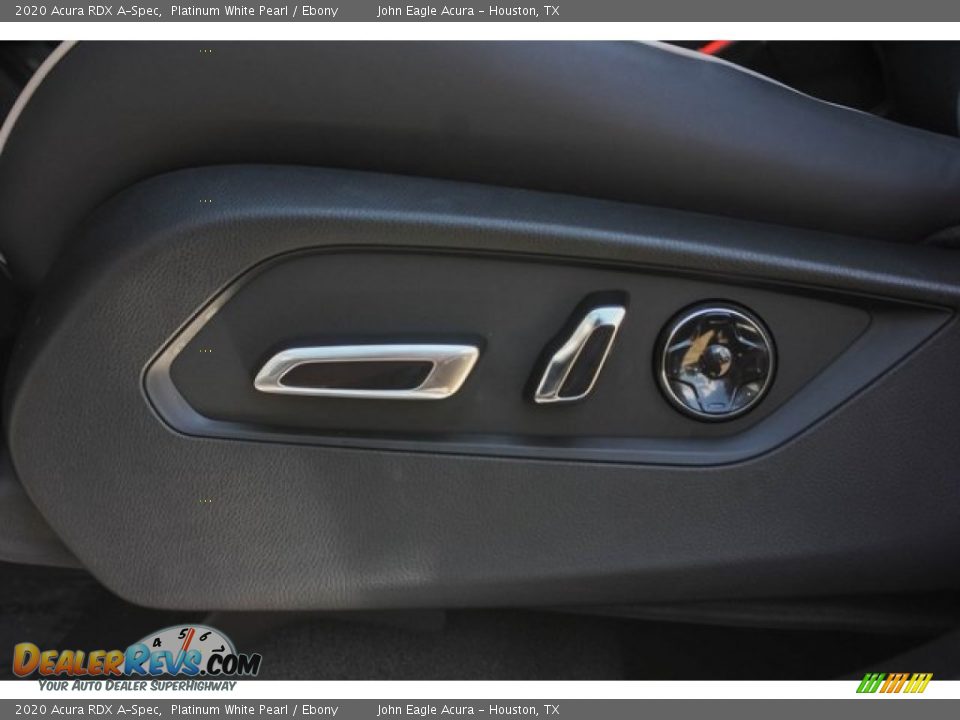 2020 Acura RDX A-Spec Platinum White Pearl / Ebony Photo #13