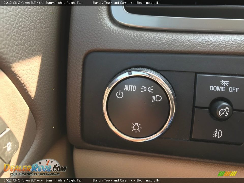 2012 GMC Yukon SLT 4x4 Summit White / Light Tan Photo #19
