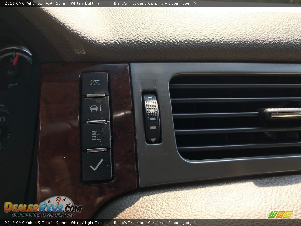 2012 GMC Yukon SLT 4x4 Summit White / Light Tan Photo #22