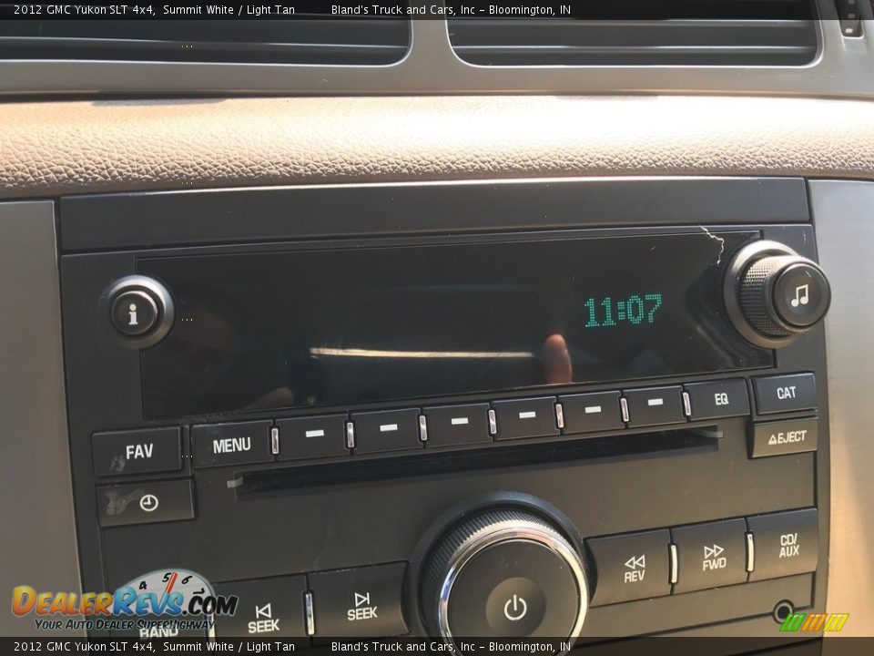 2012 GMC Yukon SLT 4x4 Summit White / Light Tan Photo #23