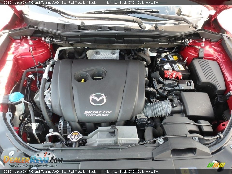 2016 Mazda CX-5 Grand Touring AWD Soul Red Metallic / Black Photo #2