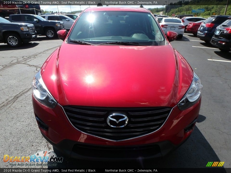 2016 Mazda CX-5 Grand Touring AWD Soul Red Metallic / Black Photo #3
