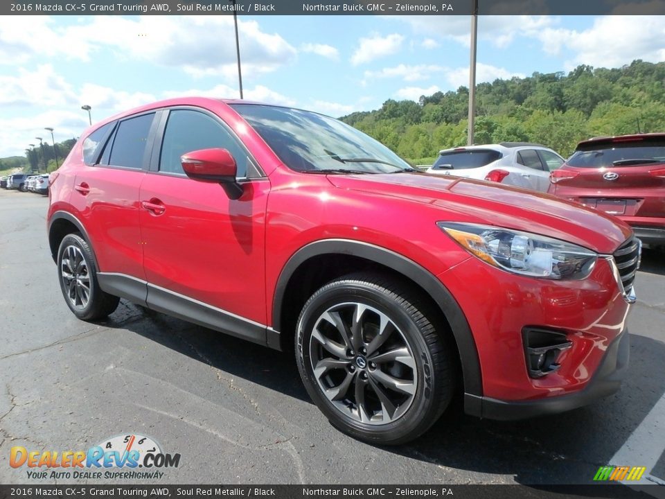 2016 Mazda CX-5 Grand Touring AWD Soul Red Metallic / Black Photo #4