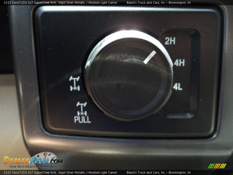 2015 Ford F150 XLT SuperCrew 4x4 Ingot Silver Metallic / Medium Light Camel Photo #26
