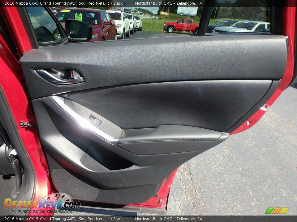 2016 Mazda CX-5 Grand Touring AWD Soul Red Metallic / Black Photo #7