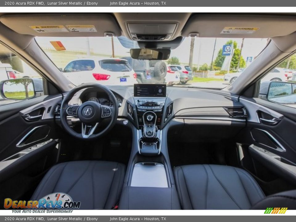 2020 Acura RDX FWD Lunar Silver Metallic / Ebony Photo #9
