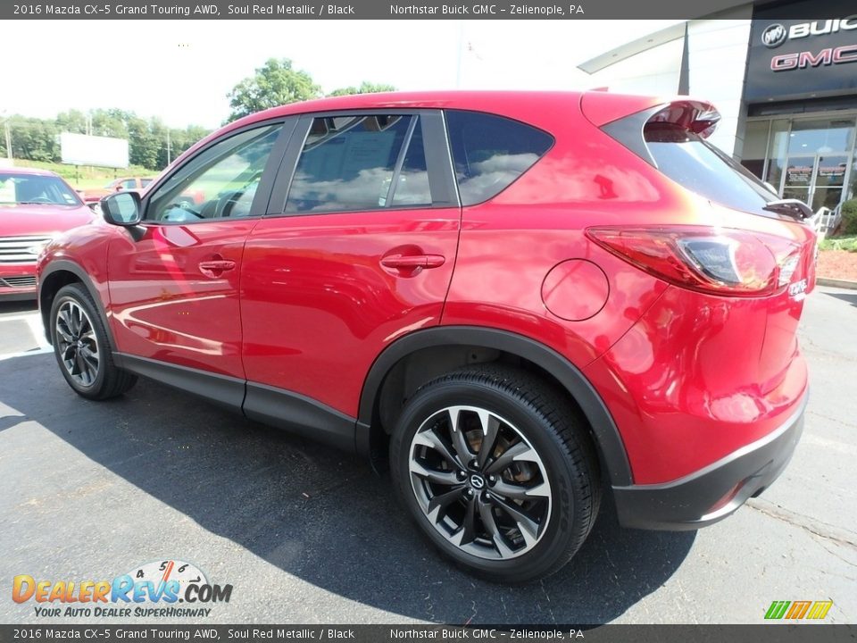 2016 Mazda CX-5 Grand Touring AWD Soul Red Metallic / Black Photo #11