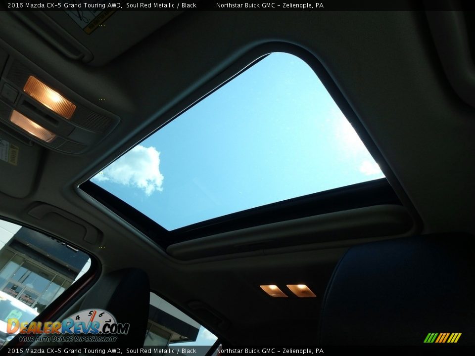 2016 Mazda CX-5 Grand Touring AWD Soul Red Metallic / Black Photo #14