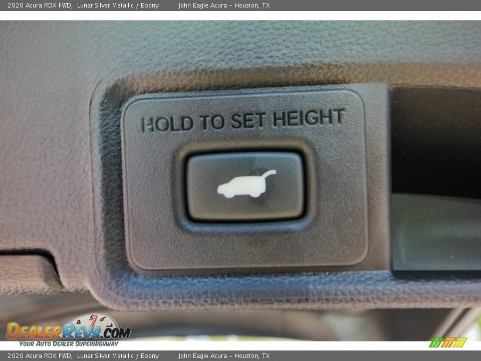 2020 Acura RDX FWD Lunar Silver Metallic / Ebony Photo #20