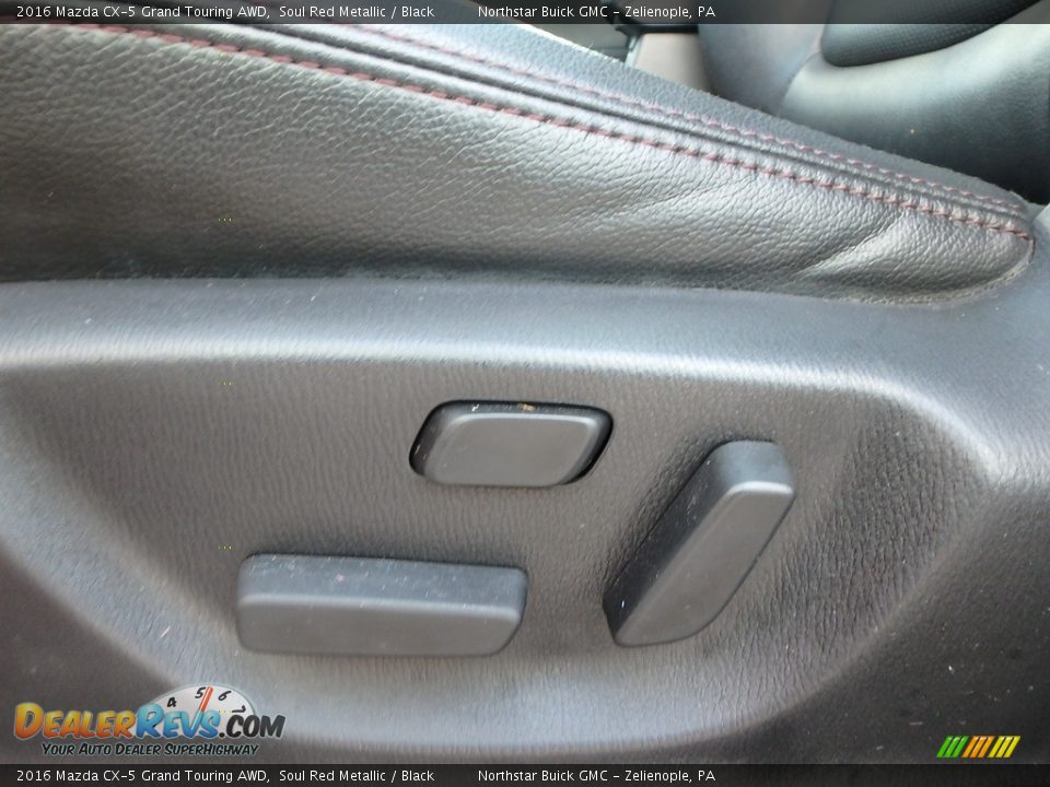 2016 Mazda CX-5 Grand Touring AWD Soul Red Metallic / Black Photo #15