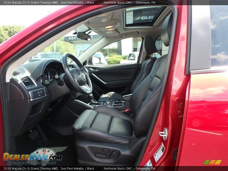 2016 Mazda CX-5 Grand Touring AWD Soul Red Metallic / Black Photo #17