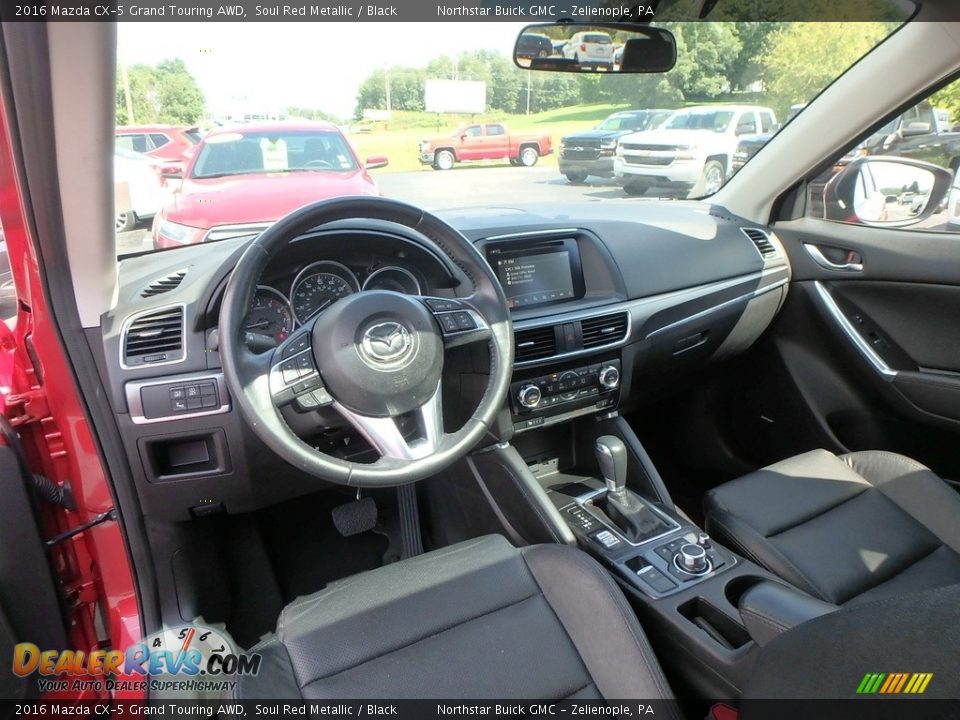 2016 Mazda CX-5 Grand Touring AWD Soul Red Metallic / Black Photo #19