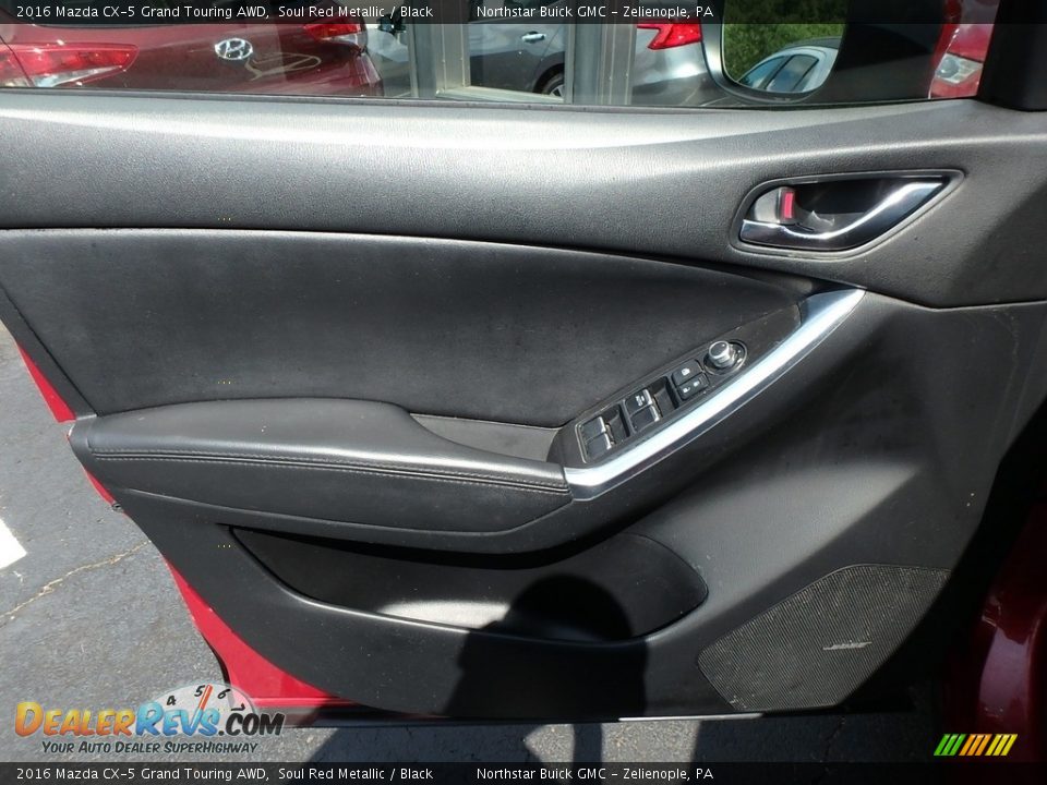 2016 Mazda CX-5 Grand Touring AWD Soul Red Metallic / Black Photo #21