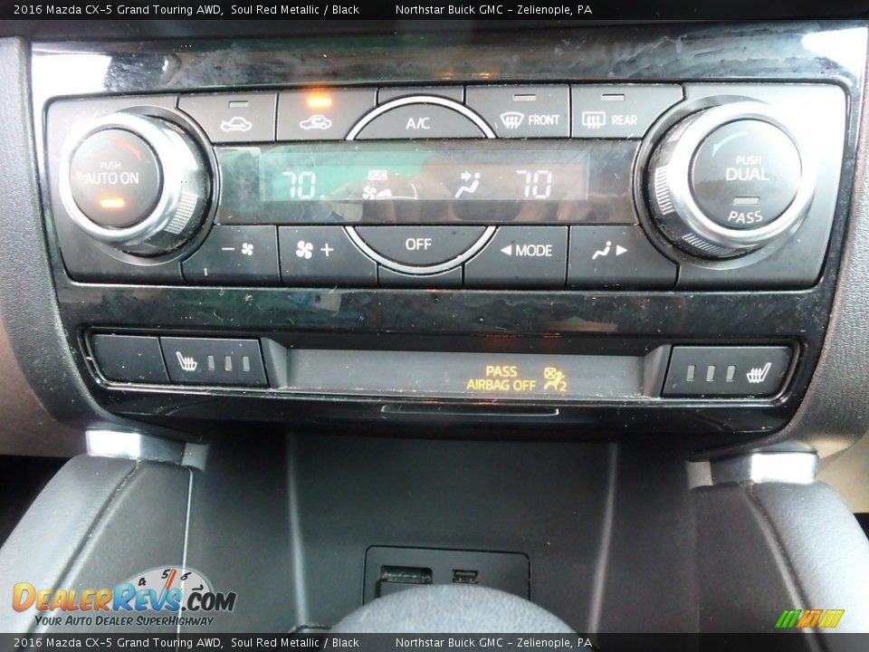 2016 Mazda CX-5 Grand Touring AWD Soul Red Metallic / Black Photo #26