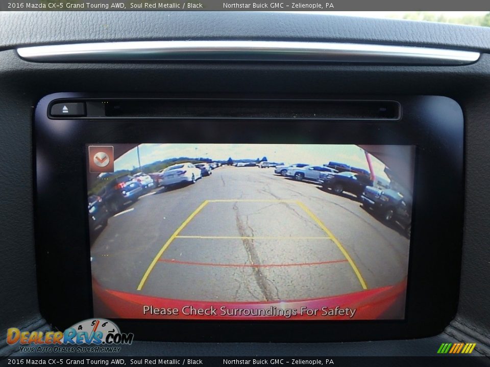 2016 Mazda CX-5 Grand Touring AWD Soul Red Metallic / Black Photo #28