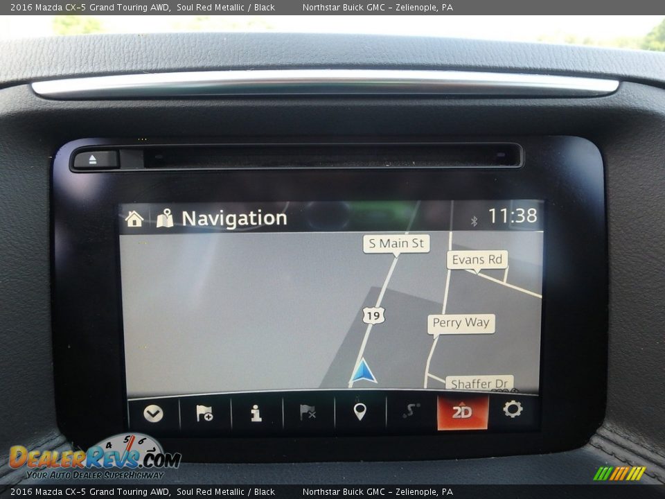 2016 Mazda CX-5 Grand Touring AWD Soul Red Metallic / Black Photo #29