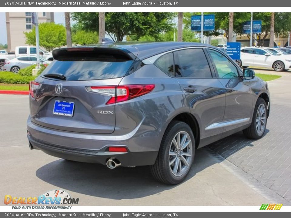 2020 Acura RDX Technology Modern Steel Metallic / Ebony Photo #7