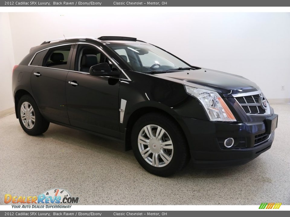 2012 Cadillac SRX Luxury Black Raven / Ebony/Ebony Photo #1