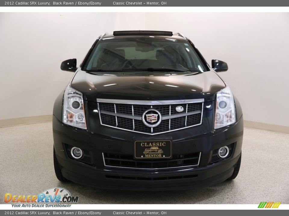 2012 Cadillac SRX Luxury Black Raven / Ebony/Ebony Photo #2