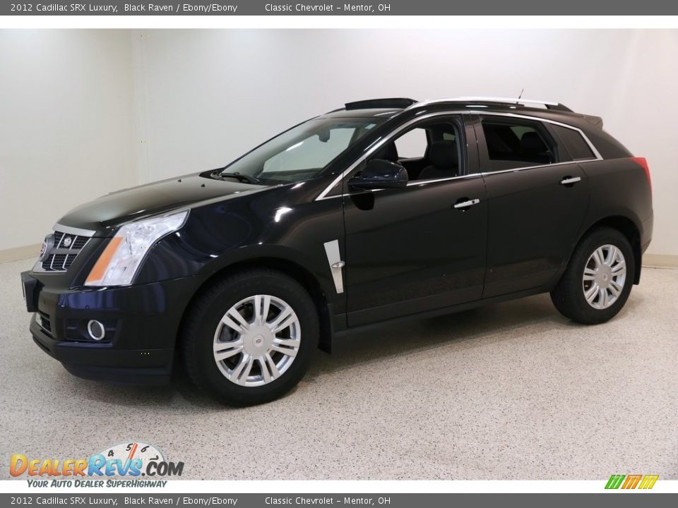2012 Cadillac SRX Luxury Black Raven / Ebony/Ebony Photo #3