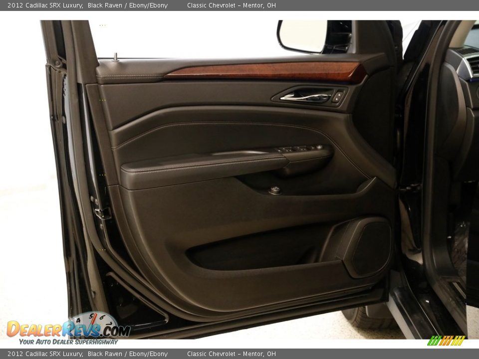 2012 Cadillac SRX Luxury Black Raven / Ebony/Ebony Photo #4