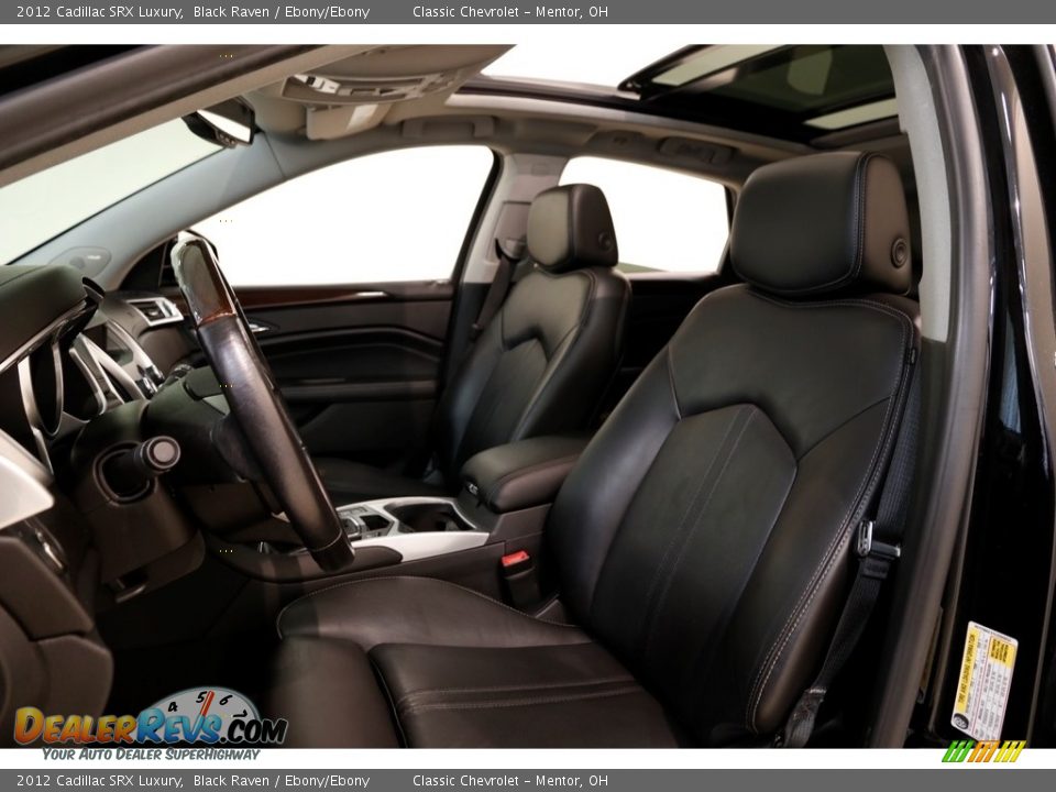 2012 Cadillac SRX Luxury Black Raven / Ebony/Ebony Photo #5