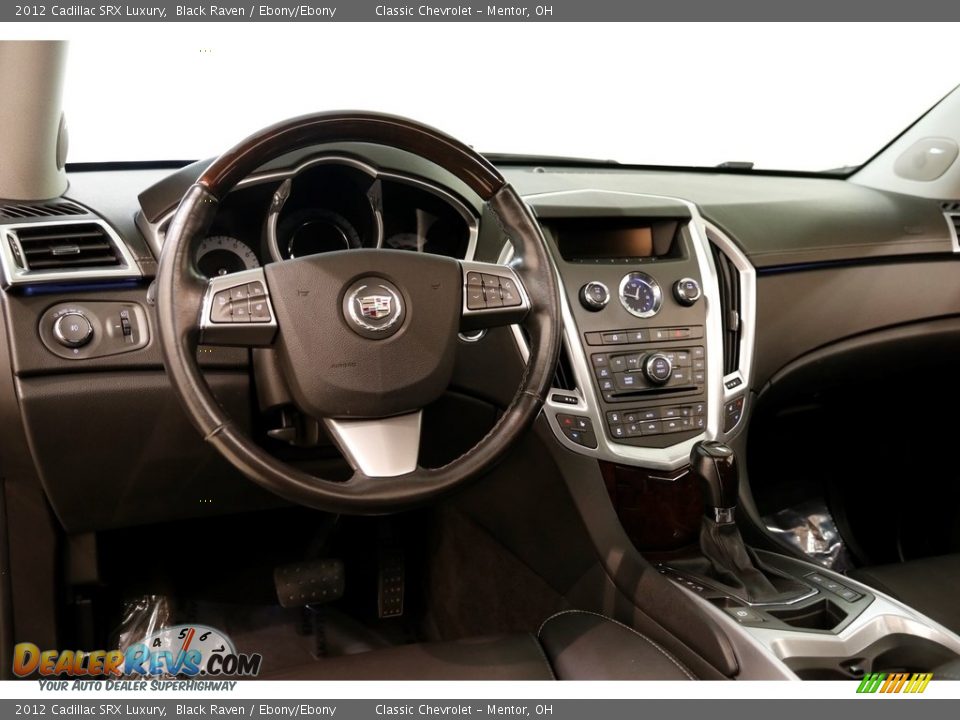 2012 Cadillac SRX Luxury Black Raven / Ebony/Ebony Photo #6