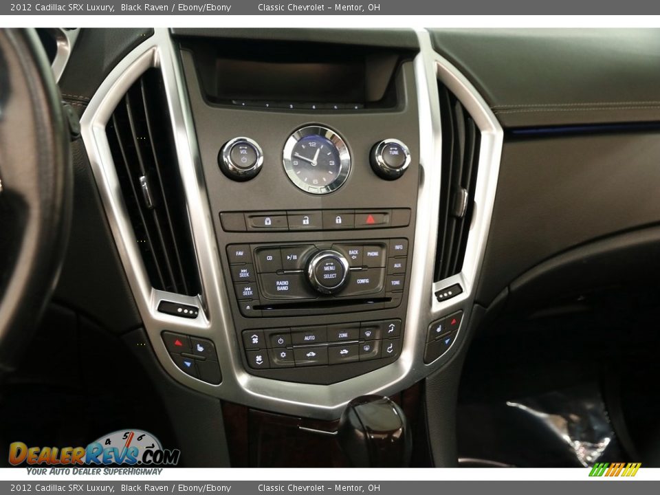 2012 Cadillac SRX Luxury Black Raven / Ebony/Ebony Photo #9