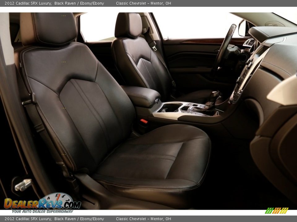 2012 Cadillac SRX Luxury Black Raven / Ebony/Ebony Photo #14