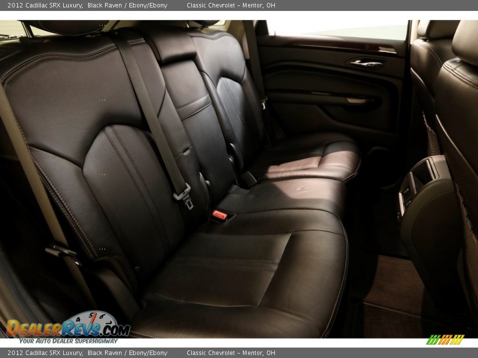 2012 Cadillac SRX Luxury Black Raven / Ebony/Ebony Photo #15