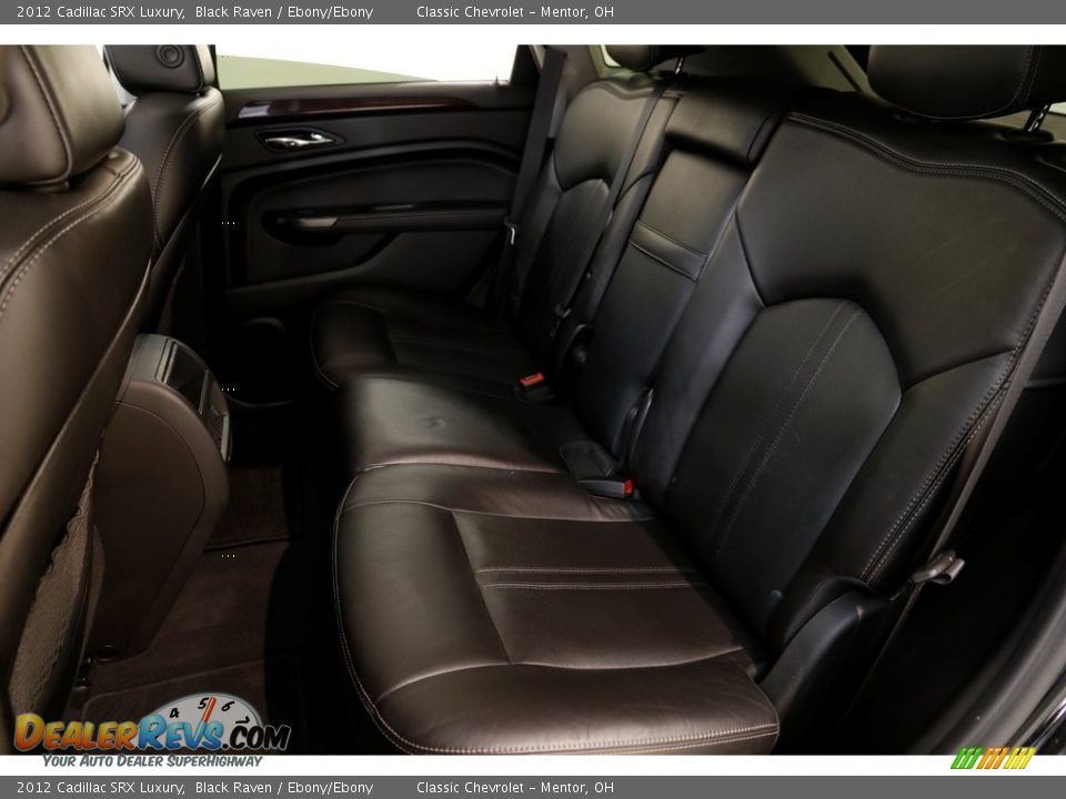 2012 Cadillac SRX Luxury Black Raven / Ebony/Ebony Photo #16