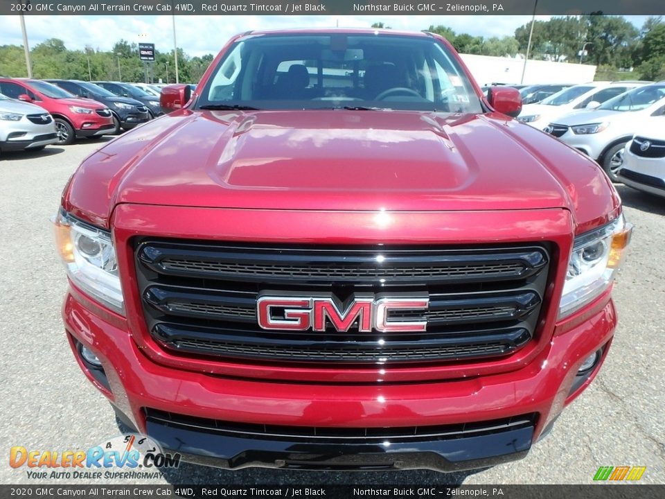 2020 GMC Canyon All Terrain Crew Cab 4WD Red Quartz Tintcoat / Jet Black Photo #2