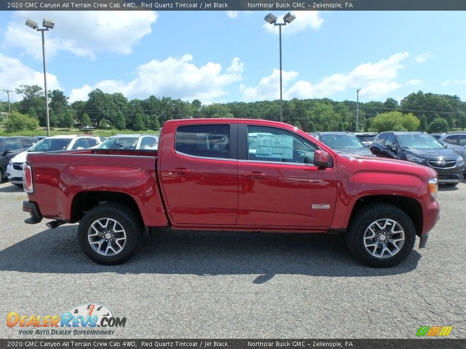 Red Quartz Tintcoat 2020 GMC Canyon All Terrain Crew Cab 4WD Photo #4