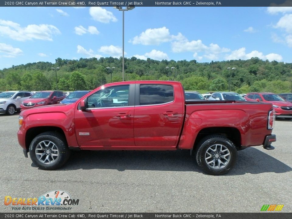 Red Quartz Tintcoat 2020 GMC Canyon All Terrain Crew Cab 4WD Photo #8