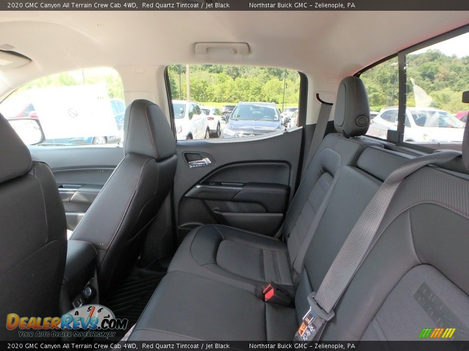 Rear Seat of 2020 GMC Canyon All Terrain Crew Cab 4WD Photo #13