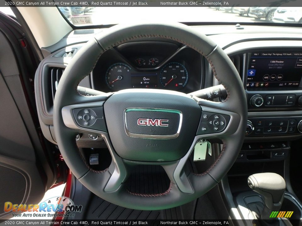 2020 GMC Canyon All Terrain Crew Cab 4WD Steering Wheel Photo #16