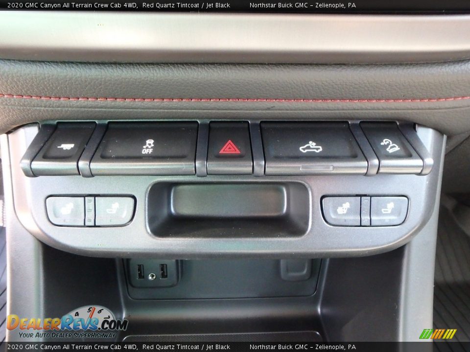 Controls of 2020 GMC Canyon All Terrain Crew Cab 4WD Photo #18