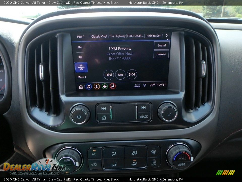 Controls of 2020 GMC Canyon All Terrain Crew Cab 4WD Photo #19