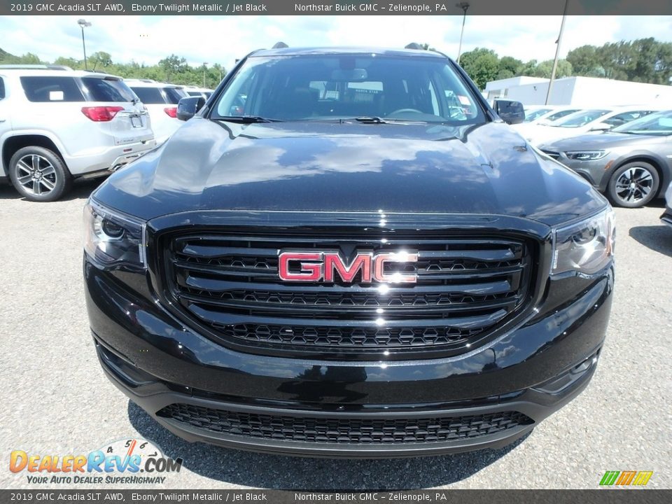 2019 GMC Acadia SLT AWD Ebony Twilight Metallic / Jet Black Photo #2