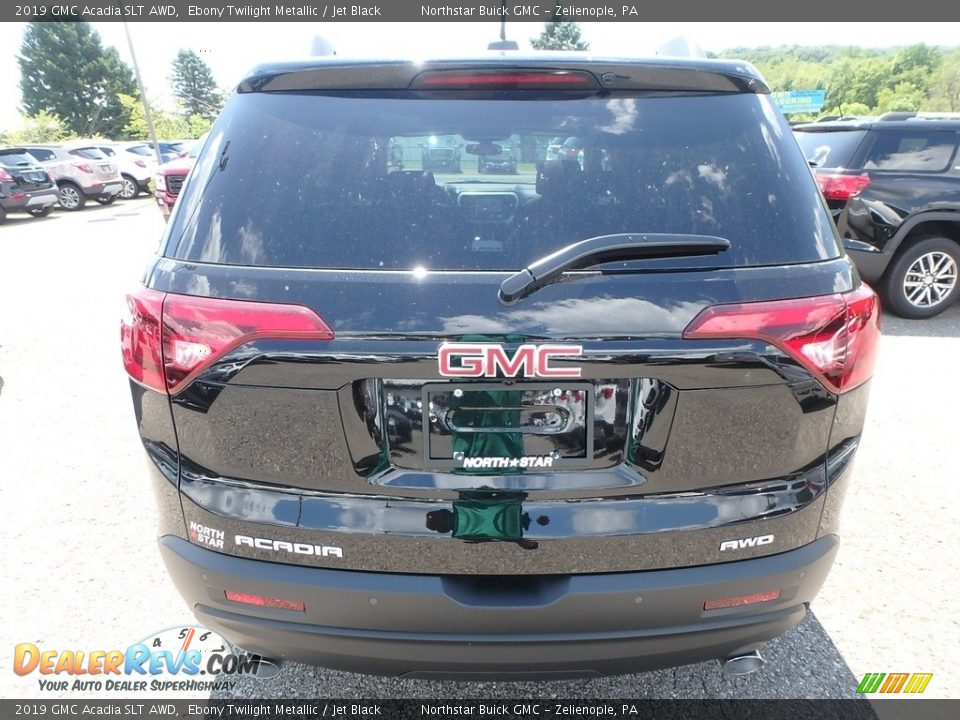 2019 GMC Acadia SLT AWD Ebony Twilight Metallic / Jet Black Photo #6