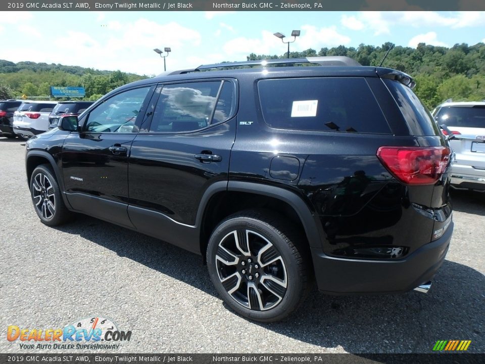 2019 GMC Acadia SLT AWD Ebony Twilight Metallic / Jet Black Photo #8