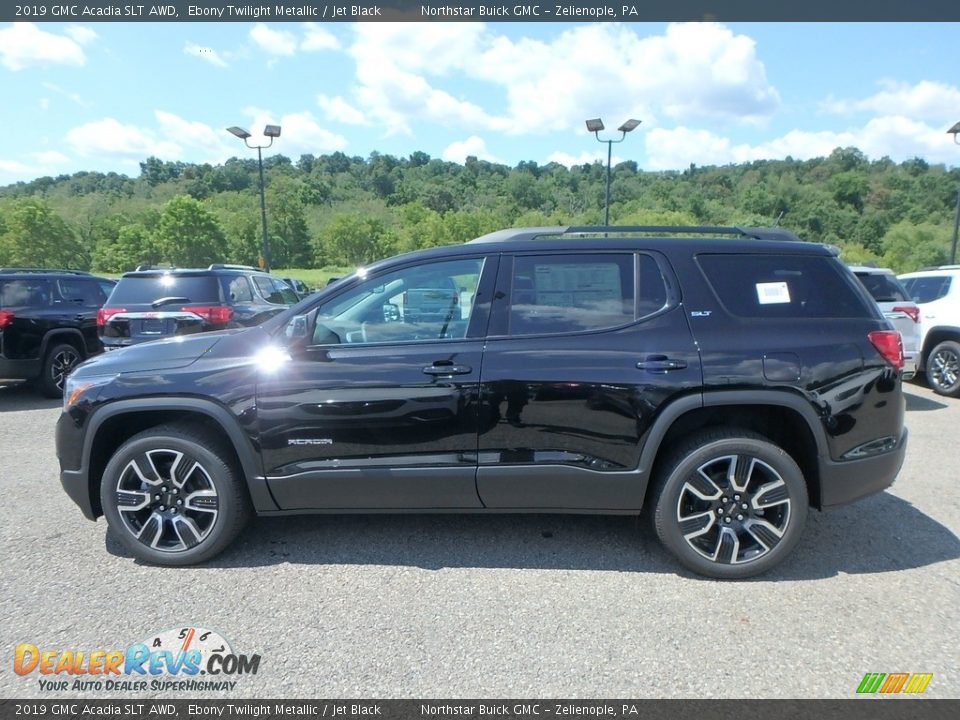 2019 GMC Acadia SLT AWD Ebony Twilight Metallic / Jet Black Photo #9