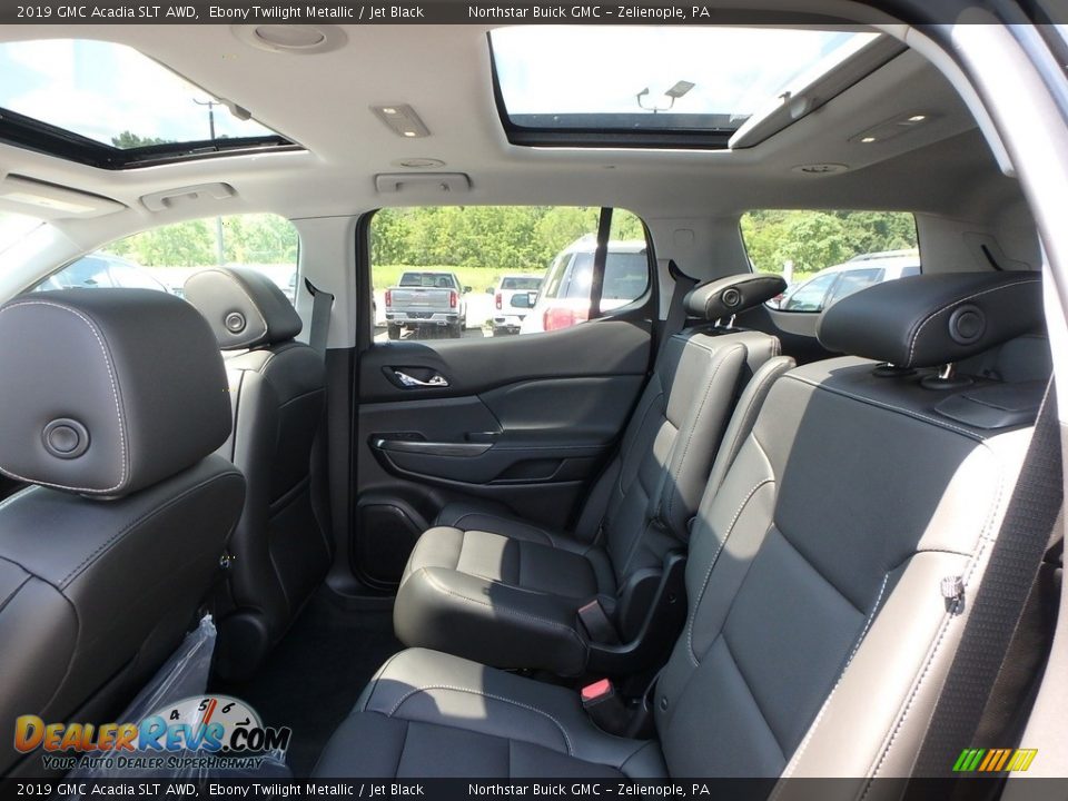 2019 GMC Acadia SLT AWD Ebony Twilight Metallic / Jet Black Photo #14