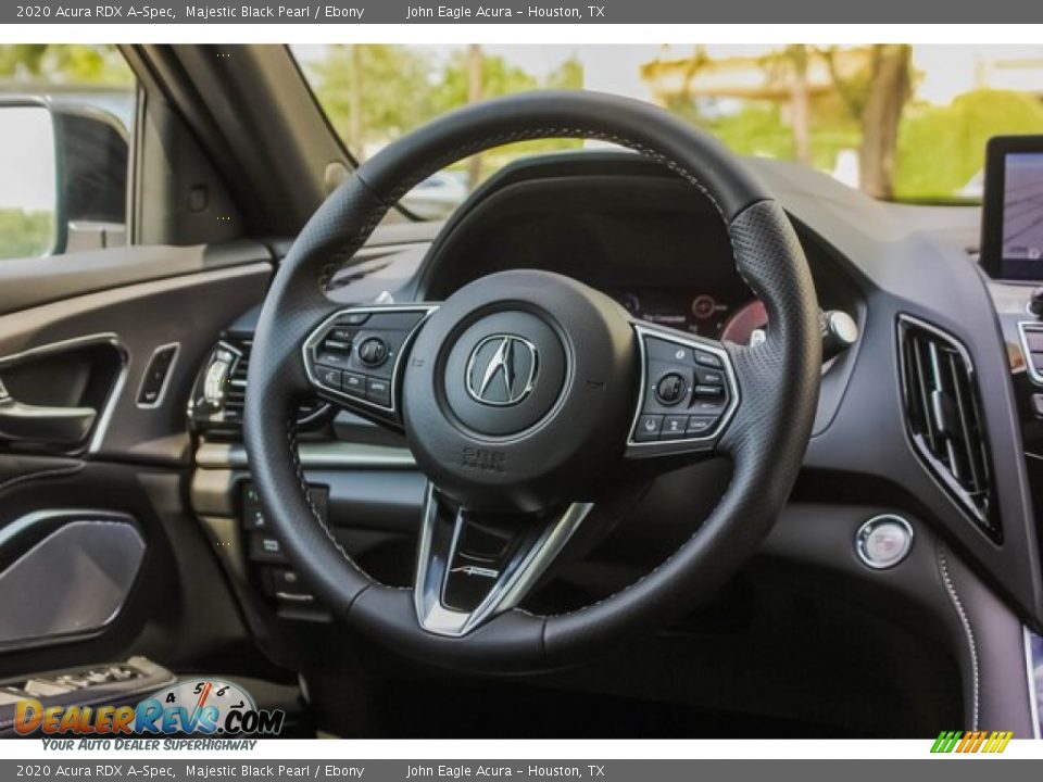 2020 Acura RDX A-Spec Majestic Black Pearl / Ebony Photo #27