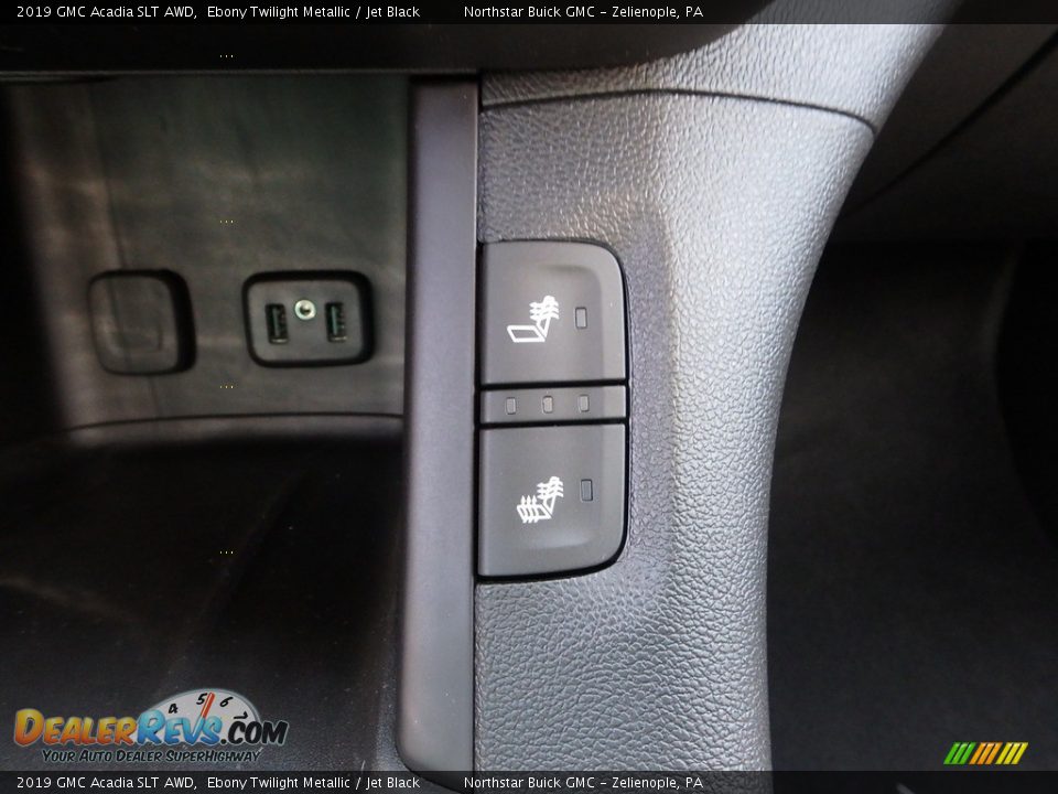 2019 GMC Acadia SLT AWD Ebony Twilight Metallic / Jet Black Photo #19