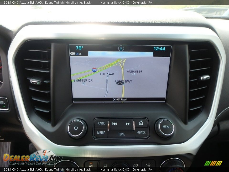 2019 GMC Acadia SLT AWD Ebony Twilight Metallic / Jet Black Photo #20