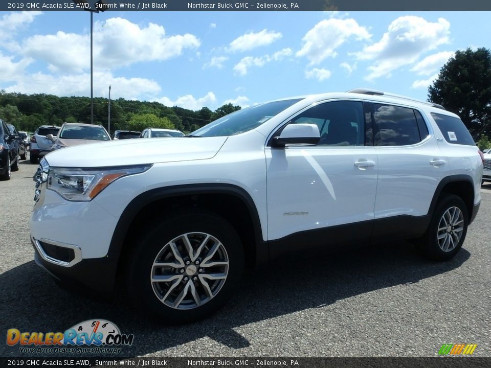2019 GMC Acadia SLE AWD Summit White / Jet Black Photo #1