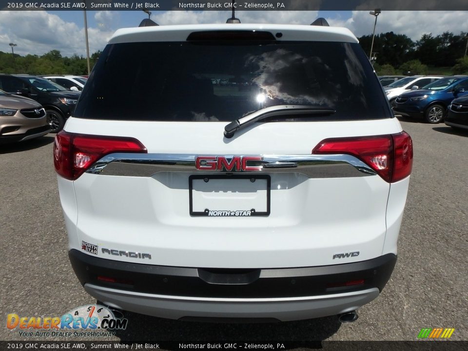 2019 GMC Acadia SLE AWD Summit White / Jet Black Photo #6