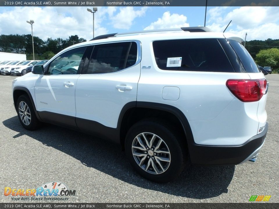 2019 GMC Acadia SLE AWD Summit White / Jet Black Photo #8
